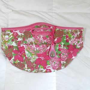 Lilly Pulitzer Floral Beverage Bucket Beach Tote